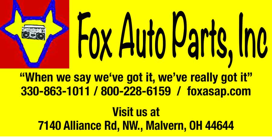 Fox Auto Parts Ad